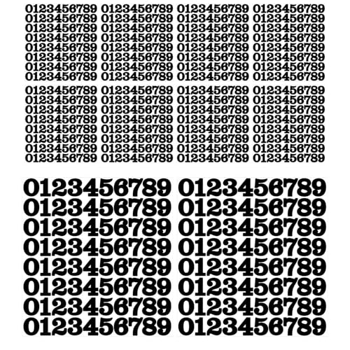 Colcolo 0-9 Continuous Number Aufkleber 800x mehr als Gebrauch ölproof Abnehmbarer klebrige Etikettenzahlenbezeichnungen zum Markierungskennzeichnung Inventar, Schwarz Colcolo 0-9 Continuous Number Aufkleber 800x mehr als Gebrauch ölproof Abnehmbarer klebrige Etikettenzahlenbezeichnungen zum Markierungskennzeichnung Inventar, Schwarz von Colcolo