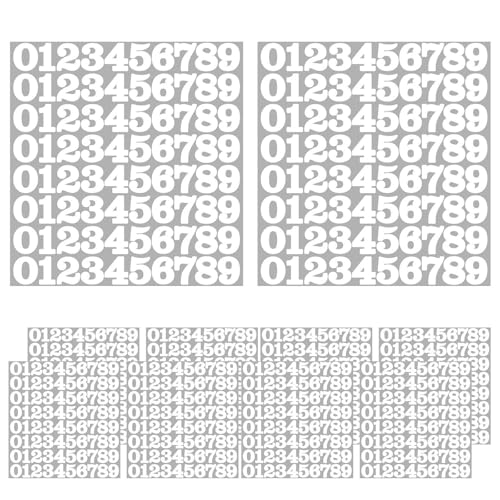 Colcolo 0-9 Continuous Number Aufkleber 800x mehr als Gebrauch ölproof Abnehmbarer klebrige Etikettenzahlenbezeichnungen zum Markierungskennzeichnung Inventar, Weiß Colcolo 0-9 Continuous Number Aufkleber 800x mehr als Gebrauch ölproof Abnehmbarer klebrige Etikettenzahlenbezeichnungen zum Markierungskennzeichnung Inventar, Weiß von Colcolo