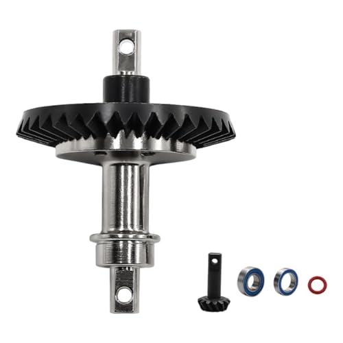 Colcolo 1/10 RC Auto Differential Zahnkranz Ritzel Ersatz Metallteil DIY Upgrade Teil Achse Zahnrad fürfür -01, Vorderrad von Colcolo