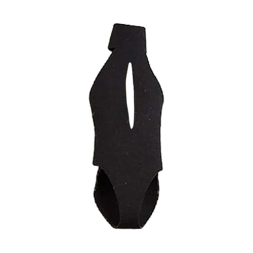 Colcolo 1/12 Actionfigur Kleidung Miniatur Kleidung Damen Badeanzug Bodysuit Mini Weibliche Puppenkleidung für 6 Zoll Puppenfigur, Schwarz von Colcolo