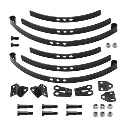 Colcolo 1/14 Simulationsaufhängung Spring, RC Dump Truck High Performance Leichtes tragbares Metall, Schwarzes Zubehör RC -Auto Teil, Fronthalterung Colcolo 1/14 Simulationsaufhängung Spring, RC Dump Truck High Performance Leichtes tragbares Metall, Schwarzes Zubehör RC -Auto Teil, Fronthalterung von Colcolo