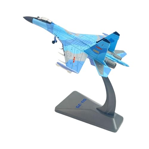 Colcolo 1/144 Skala -Kampfflugzeugmodell, Flugzeugmodell Desktop Dekoration Attack Flugzeugmodellflugzeug für Bücherregal Wohnzimmer Bardekoration von Colcolo