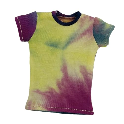 Colcolo 1/6 weibliche Actionfiguren T -Shirt -Kostüm, Tragenresistent, Lebensszene, Puppenzubehör Miniaturkleidung für Actionfiguren, Rose Rot Colcolo 1/6 weibliche Actionfiguren T -Shirt -Kostüm, Tragenresistent, Lebensszene, Puppenzubehör Miniaturkleidung für Actionfiguren, Rose Rot von Colcolo