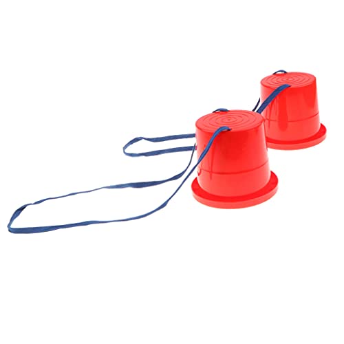 Colcolo 1 Paar Sport Spielzeug Jumping Stelts Balance Training Fitness Spiel, Rot # 2 von Colcolo