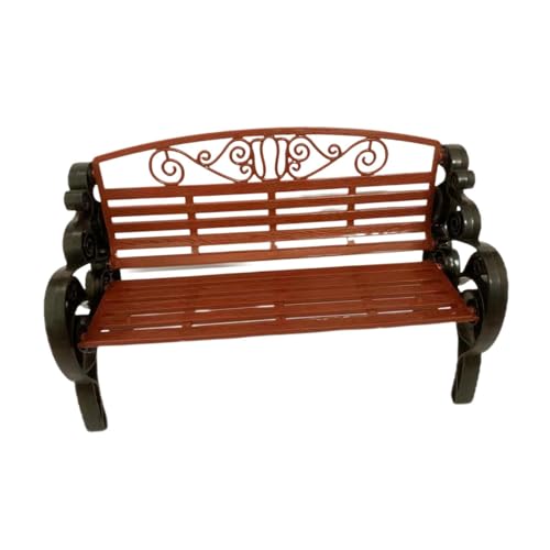 Colcolo 1: 6 Miniaturpuppenhaus Rückenlehne Bench Miniatur Liege für Figuren DIY ACCS Spielzeugparks Bank für Leben Szenenlayout Dekor Colcolo 1: 6 Miniaturpuppenhaus Rückenlehne Bench Miniatur Liege für Figuren DIY ACCS Spielzeugparks Bank für Leben Szenenlayout Dekor von Colcolo