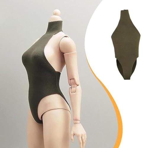 Colcolo 1: 6 weibliche Puppenkleidung Mini Badeanzug Mode handgefertigt Actionfigur Kleidung Kleidung für 12 '' Actionfigur Körperzubehör, GrÜn von Colcolo