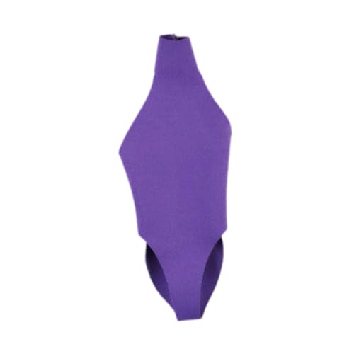 Colcolo 1: 6 weibliche Puppenkleidung Mini Badeanzug Mode handgefertigt Actionfigur Kleidung Kleidung für 12 '' Actionfigur Körperzubehör, Hellviolett von Colcolo