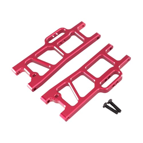 Colcolo 1:10 skaliertes RC -Auto -Upgrades Zubehör verbessert die Vorderemodifikationsmodifizierung Teil Aluminiumlegierung für Modellfahrzeug, Rot von Colcolo