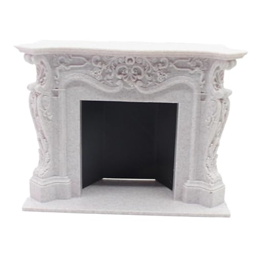 Colcolo 1:12 Puppenhaus Miniatur Kamin Miniaturmöbel DIY Accessoire Hintergrund Foto Requisiten für Fensteranzeige Mikrolandschaft Colcolo 1:12 Puppenhaus Miniatur Kamin Miniaturmöbel DIY Accessoire Hintergrund Foto Requisiten für Fensteranzeige Mikrolandschaft von Colcolo