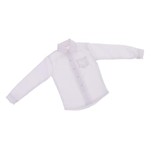 Colcolo 12 '' Male Figur Top Kleidung Weiß Langarm Kleid Hemd 1/6 Gradeinteilung Formal Anzug Zubehör Colcolo 12 '' Male Figur Top Kleidung Weiß Langarm Kleid Hemd 1/6 Gradeinteilung Formal Anzug Zubehör von Colcolo