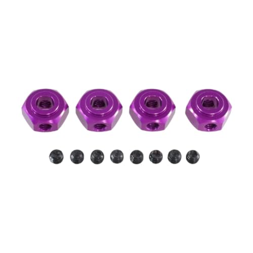 Colcolo 12-mm-Radsechskant-Nabenantriebsadapter, Sechskantanschluss, DIY-Zubehör, zu installieren, für 1/10 10208 1/12 H12Y H12Y+ RC-Auto, Lila Colcolo 12-mm-Radsechskant-Nabenantriebsadapter, Sechskantanschluss, DIY-Zubehör, zu installieren, für 1/10 10208 1/12 H12Y H12Y+ RC-Auto, Lila von Colcolo