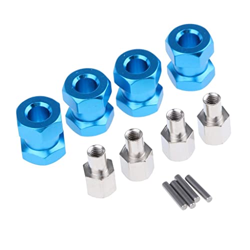 Colcolo 12mm 15 25mm hub Extension Adapter Kit für RC Car On - Blau, 15mm Colcolo 12mm 15 25mm hub Extension Adapter Kit für RC Car On - Blau, 15mm von Colcolo