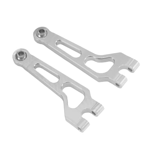 Colcolo 1Pair RC -Auto vorderer oberer Schwung Arm Sturdy DIY Professionelles Upgrade Ersatz tragbare RC Swing Arms Front den Hängebangrümpfen, Argent von Colcolo