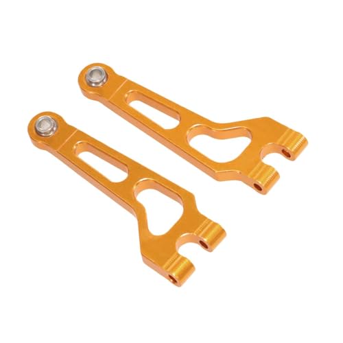 Colcolo 1Pair RC -Auto vorderer oberer Schwung Arm Sturdy DIY Professionelles Upgrade Ersatz tragbare RC Swing Arms Front den Hängebangrümpfen, Gold von Colcolo