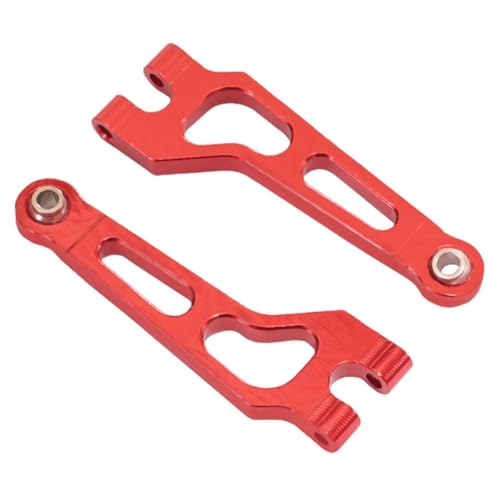 Colcolo 1Pair RC -Auto vorderer oberer Schwung Arm Sturdy DIY Professionelles Upgrade Ersatz tragbare RC Swing Arms Front den Hängebangrümpfen, Rot von Colcolo