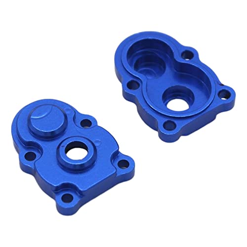 Colcolo 2 Stücke Maßstab 1:24 Fernbedienung Auto Türbrücke Ersatz Vorderrad Hinterradsitz für FCX24 Crawler DIY Zubehör, Blau von Colcolo
