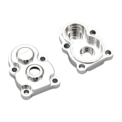 Colcolo 2 Stücke Maßstab 1:24 Fernbedienung Auto Türbrücke Ersatz Vorderrad Hinterradsitz für FCX24 Crawler DIY Zubehör, Weiß von Colcolo