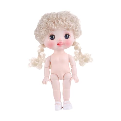 Colcolo 21cm BJD Girl Doll Actionfiguren Körper Spielset Bildung Schöne Glatte Haar Make -up -Puppe mit Schuhen für Kindergeschenke Urlaub, Style C Colcolo 21cm BJD Girl Doll Actionfiguren Körper Spielset Bildung Schöne Glatte Haar Make -up -Puppe mit Schuhen für Kindergeschenke Urlaub, Style C von Colcolo