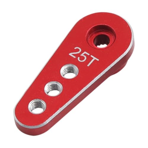 Colcolo 25T Servo RC Core 1/10 Ersatzgetriebe Metall Tragbares 25T Verlängerungslenkarmservo für RC-Autoteile E9001, Rot Colcolo 25T Servo RC Core 1/10 Ersatzgetriebe Metall Tragbares 25T Verlängerungslenkarmservo für RC-Autoteile E9001, Rot von Colcolo