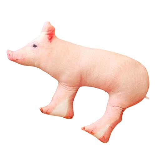 Colcolo 3D-Schweinchen-Umarmungskissen, Überwurfkissen, Couchkissen, Valentinstag-Dekoration für Ihr Geburtstagsgeschenk, leicht, 55x30cm von Colcolo