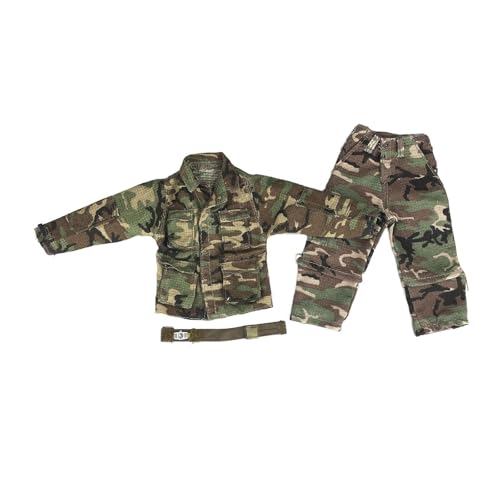 Colcolo 3X 1/6 Uniform Voll Set Handgefertigte Puppenkleidung für 12 "Actionfiguren ACCS von Colcolo