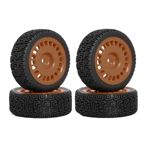 Colcolo 4X 1/10 RC -Reifenersatz, Robustes RC -Modifikationszubehör, Upgrade -Teil, xv02, Braun Colcolo 4X 1/10 RC -Reifenersatz, Robustes RC -Modifikationszubehör, Upgrade -Teil, xv02, Braun von Colcolo