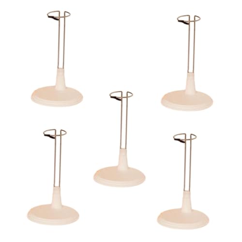 Colcolo 5Pcs Puppe Stehen Unterstützung Halterung Spielzeug Puppe Halter Plüsch Spielzeug Unterstützung, 12 bis 14 cm für 20 von Colcolo