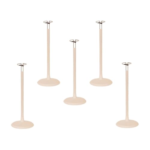 Colcolo 5Pcs Puppe Stehen Unterstützung Halterung Spielzeug Puppe Halter Plüsch Spielzeug Unterstützung, 30 bis 38 cm für 45 von Colcolo
