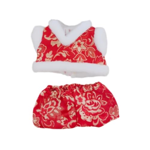 Colcolo 6-Zoll-Puppenkleidung, stilvolles, bequemes Kostüm, Puppenkleidung, Anzieh-Outfit, klassischer Tang-Anzug für Puppen, kleine Mädchen und Kinder Colcolo 6-Zoll-Puppenkleidung, stilvolles, bequemes Kostüm, Puppenkleidung, Anzieh-Outfit, klassischer Tang-Anzug für Puppen, kleine Mädchen und Kinder von Colcolo