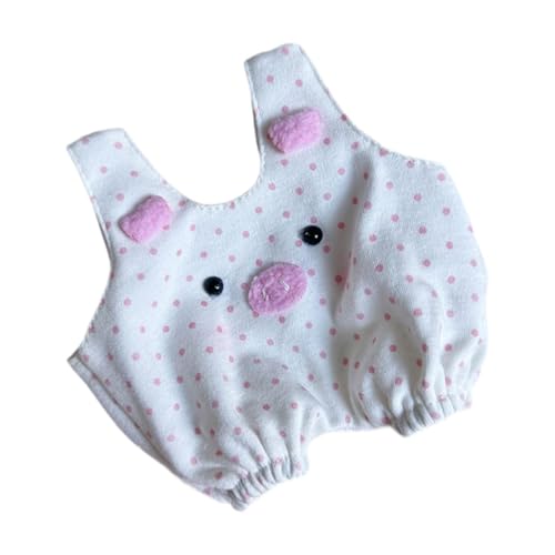 Colcolo 8in Plüschpuppen Kleidung Overalls für Valentinstag DIY Crafting Halloween von Colcolo
