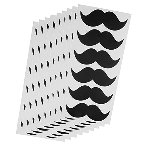 Colcolo 9 X 6 Schwarze Kreidetafeln, Vinyl Schnurrbart Aufkleber, Colcolo 9 X 6 Schwarze Kreidetafeln, Vinyl Schnurrbart Aufkleber, von Colcolo