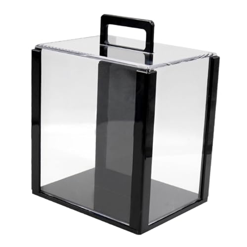 Colcolo Acryl-Chip-Etui, Behälter, Vitrine, transparenter Organizer, Tragetasche, Chip-Halter für Spieleabende, Partys, kommerzielle Aktivitäten, Leeres Gehäuse Colcolo Acryl-Chip-Etui, Behälter, Vitrine, transparenter Organizer, Tragetasche, Chip-Halter für Spieleabende, Partys, kommerzielle Aktivitäten, Leeres Gehäuse von Colcolo