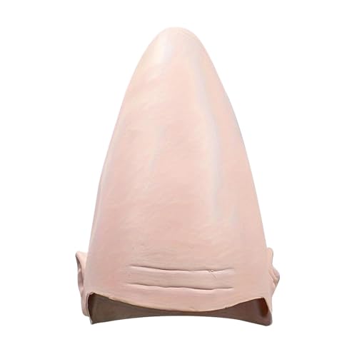 Colcolo Alien Kegel Glatze Kopf Abdeckung Party liefert Rolle Spielen Zubehör Ei geformt Kopf von Colcolo