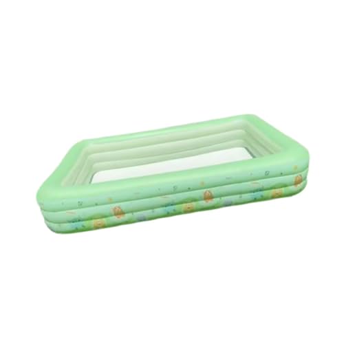 Colcolo Aufblasbarer Pool für Kinder Schwimmbad Kiddie Pool Rechteck vielseitig Paddel Pool Ball Pool für Party außerhalb Rasen, 1.5 Mio von Colcolo