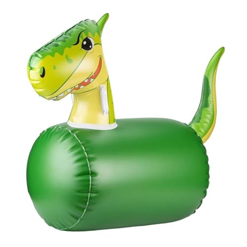 Colcolo Aufblasbares Hüpfpferd mit Dinosaurier-Spielzeug, tragbar, multifunktional, für Hinterhof, Park, 82,9 x 36,6 x 71,1 cm, PVC von Colcolo