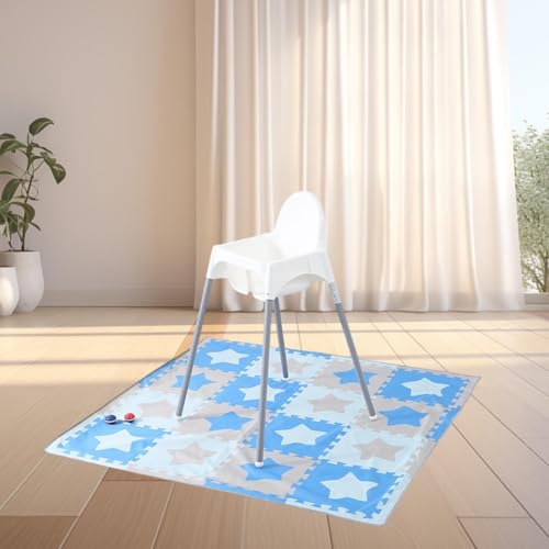 Colcolo Baby High Stuhl Fleckenmatte, Baby -Fütterungskissen wasserdichte tragbare Doppelschicht, Style B von Colcolo