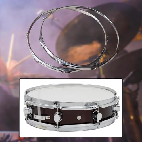Colcolo Bass Drum Hoops für obere und untere 6 Lug -Zubehör Leichtes Ersatz DIY Made Fach Teil FREI TIMSTELLUNGEN, 13 Inch von Colcolo