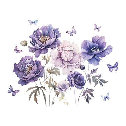 Colcolo Blumen Schmetterling Wandkleher Aufkleber Blumendekor Abnehmbare InnenpvC Tapete für Esszimmer Spielzimmer Toilette Colcolo Blumen Schmetterling Wandkleher Aufkleber Blumendekor Abnehmbare InnenpvC Tapete für Esszimmer Spielzimmer Toilette von Colcolo