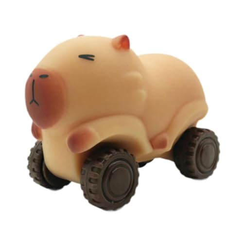 Colcolo Capybara Pull and Joys Spielzeug, entspannendes Spielzeug, lustiges, Flexibles, kreatives Rollwagen-Rad, Sandschieber-Spielzeug für Mädchen und Kinder, Braun Colcolo Capybara Pull and Joys Spielzeug, entspannendes Spielzeug, lustiges, Flexibles, kreatives Rollwagen-Rad, Sandschieber-Spielzeug für Mädchen und Kinder, Braun von Colcolo