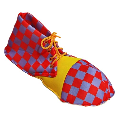 Colcolo Clownschuhe Dekor PU Kostümzubehör für Rollenspiele Party Urlaub von Colcolo