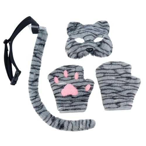 Colcolo Cosplay -Kostüm -Set Geschenke Plüsch Tierform Kostüm für Themenparty Geburtstag, Blau Schwarz Colcolo Cosplay -Kostüm -Set Geschenke Plüsch Tierform Kostüm für Themenparty Geburtstag, Blau Schwarz von Colcolo