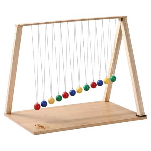 Colcolo Cradle Science Toy Pendulum Wellenexperiment Physik -Lernwerkzeug für Home Ornament von Colcolo