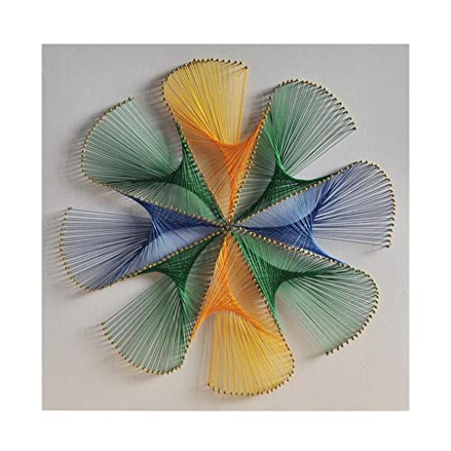 Colcolo Crafts String Kunst Kits Magie Geometrische Muster Malerei Erwachsene Anfänger Wohnkultur von Colcolo