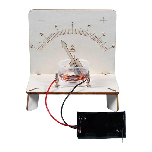 Colcolo DIY-Amperemeter-Modell, Physik-Experiment, Robustes Lehrmittel, Lernspielzeug, zusammenzubauen, Stem-Spielzeug für DIY-Projekte, Jungen und Colcolo DIY-Amperemeter-Modell, Physik-Experiment, Robustes Lehrmittel, Lernspielzeug, zusammenzubauen, Stem-Spielzeug für DIY-Projekte, Jungen und von Colcolo