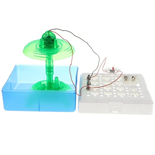 Colcolo DIY Zusammengebaut Spritzer Brunnen Elektrische Kreiselwissenschaft Kit Kinder Studentisches Körperliches Pädagogisches Spielzeug von Colcolo