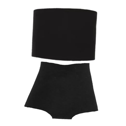 Colcolo Damenkleidung im Maßstab 1/6, Kleidung für Actionfiguren, stilvolles Anziehen, Freizeitkleidung, Tube-Top und Shorts im Maßstab 1:6, Schwarz Colcolo Damenkleidung im Maßstab 1/6, Kleidung für Actionfiguren, stilvolles Anziehen, Freizeitkleidung, Tube-Top und Shorts im Maßstab 1:6, Schwarz von Colcolo