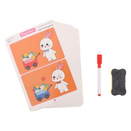 Colcolo Differenz Bilderbücher Verschiedene Bilderkarten Reisespiel für Kinder im Klassenzimmer verbessern logische Denken der Außenschauere Colcolo Differenz Bilderbücher Verschiedene Bilderkarten Reisespiel für Kinder im Klassenzimmer verbessern logische Denken der Außenschauere von Colcolo