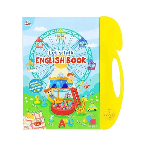 Colcolo Englische Wörter, Soundbuch, frühe pädagogische Geschenke, Englisch-Lernbuch für ab 3 Jahren Colcolo Englische Wörter, Soundbuch, frühe pädagogische Geschenke, Englisch-Lernbuch für ab 3 Jahren von Colcolo