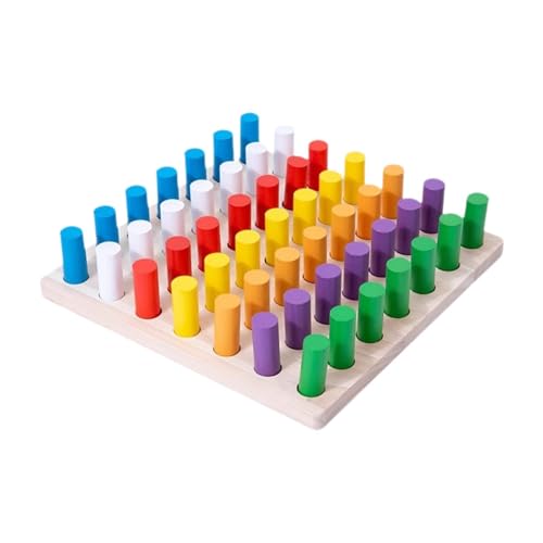 Colcolo Finger-Interposer, Lernspielzeug, Farbsortierung, Beobachtungsspielzeug, sensorisches Spielzeug, Feinmotorik für Babys, Style A von Colcolo
