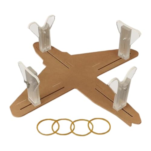 Colcolo Flugzeugmodell-Rack, Flugzeugbau-Display-Ständer, Verstellbarer Flugzeug-Malständer, tragbar, L von Colcolo